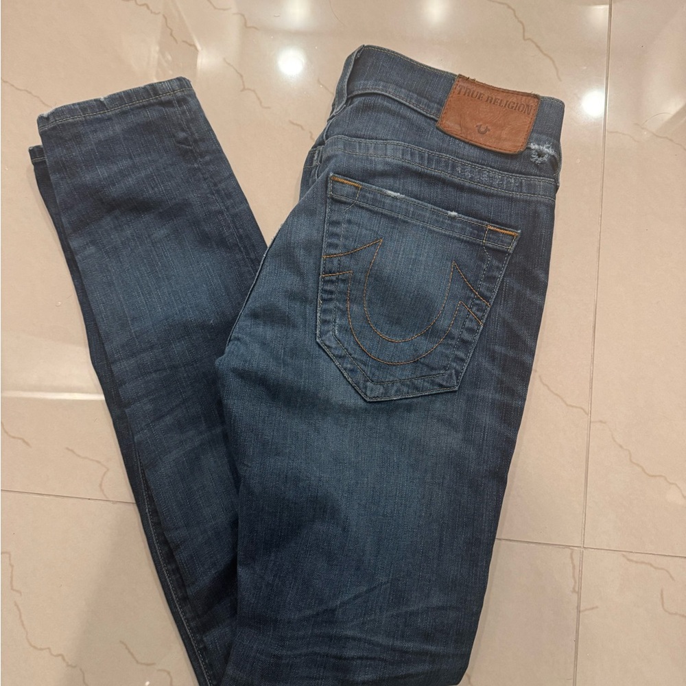 True Religion Men's Indigo Skinny Jeans